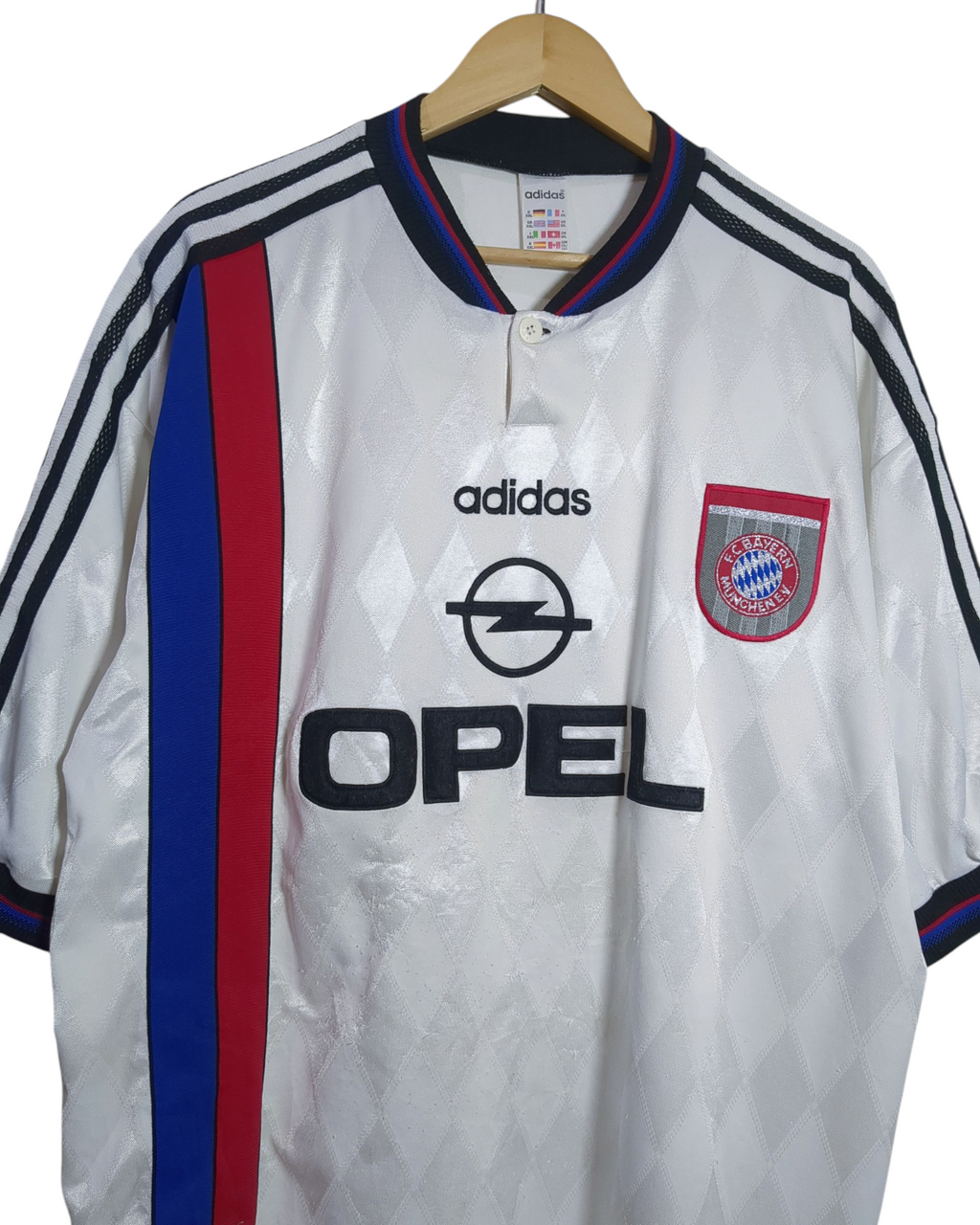 1996-98 Bayern Munich Adidas Away Shirt - (XL)