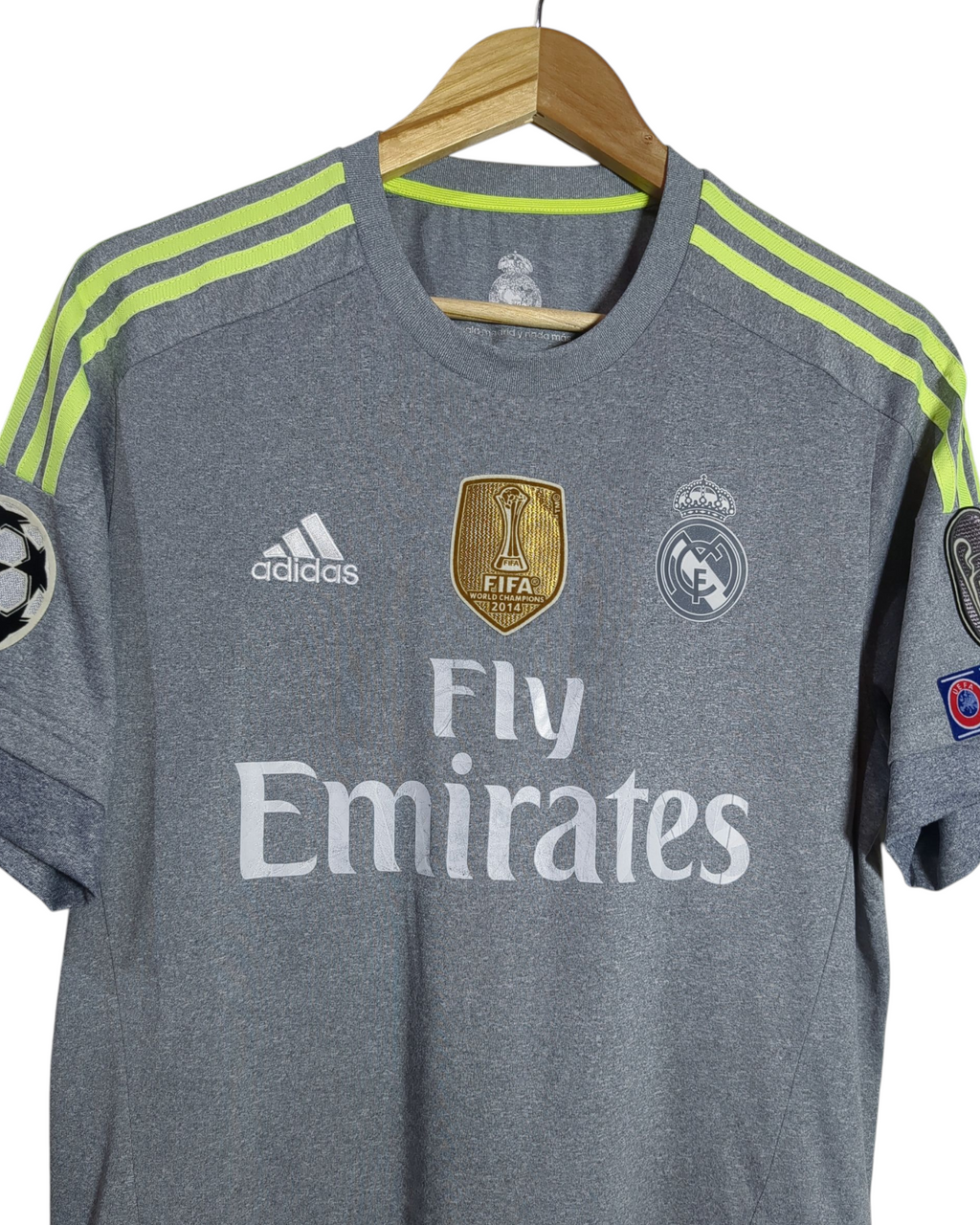 2015-16 Real Madrid Adidas UCL Away Shirt #4 Sergio Ramos - (M)