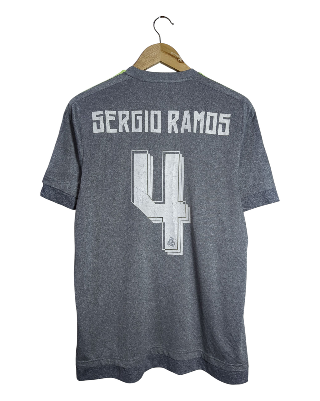 2015-16 Real Madrid Adidas UCL Away Shirt #4 Sergio Ramos - (M)
