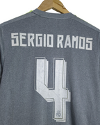 2015-16 Real Madrid Adidas UCL Away Shirt #4 Sergio Ramos - (M)