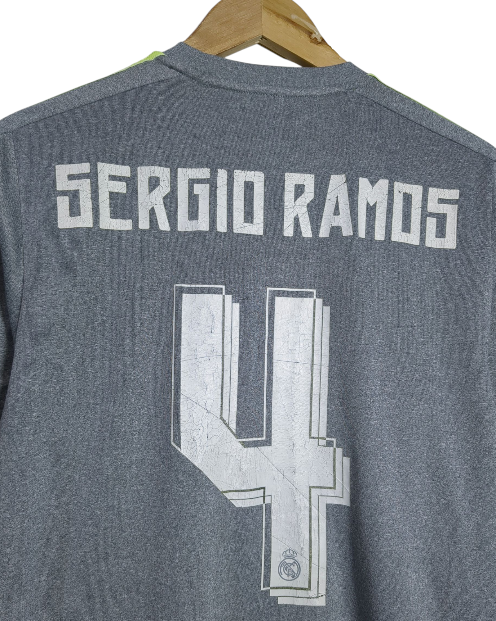 2015-16 Real Madrid Adidas UCL Away Shirt #4 Sergio Ramos - (M)