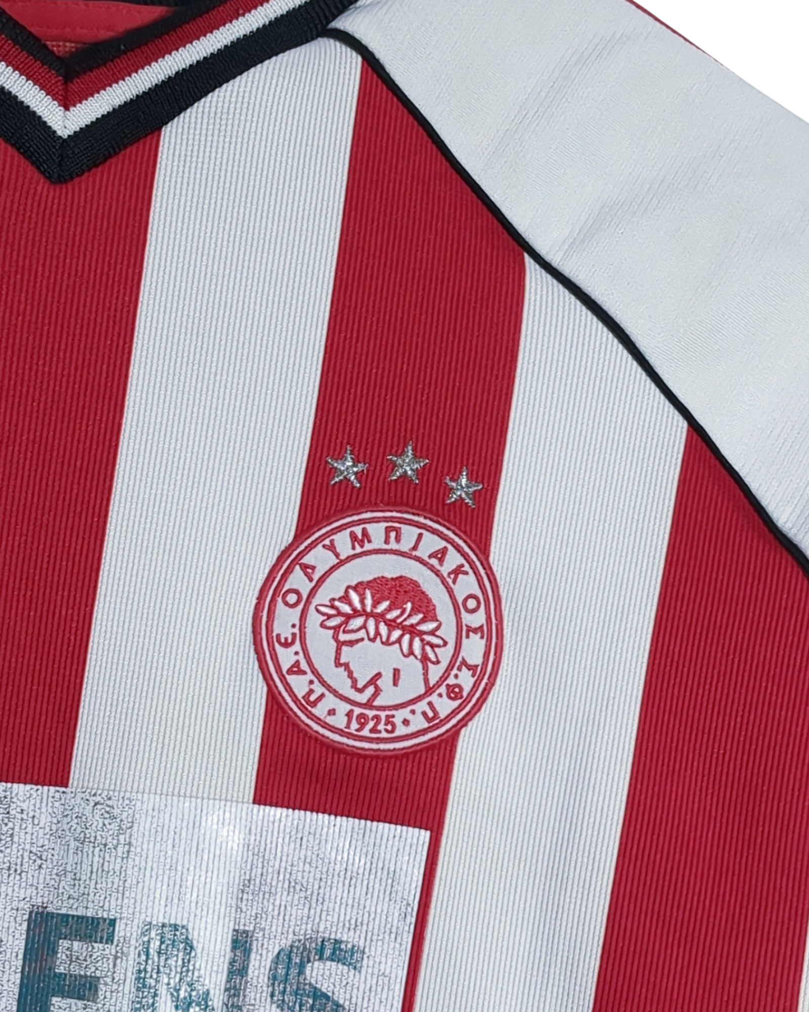 2001-02 Olympiakos Umbro Home Shirt #30 Alexandris - (L.Boys)