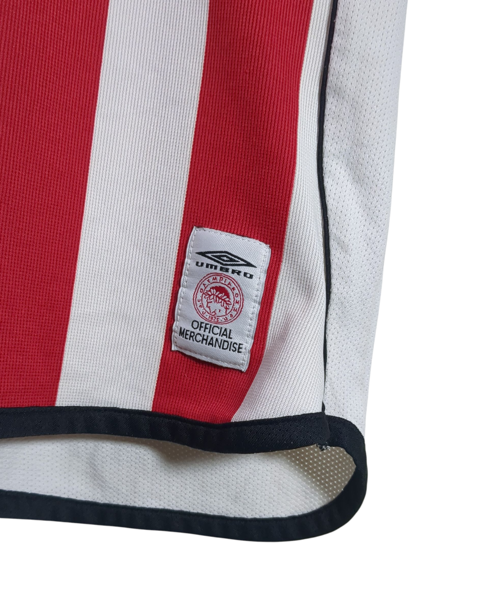 2001-02 Olympiakos Umbro Home Shirt #30 Alexandris - (L.Boys)