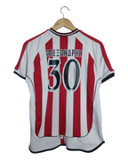 2001-02 Olympiakos Umbro Home Shirt #30 Alexandris - (L.Boys)