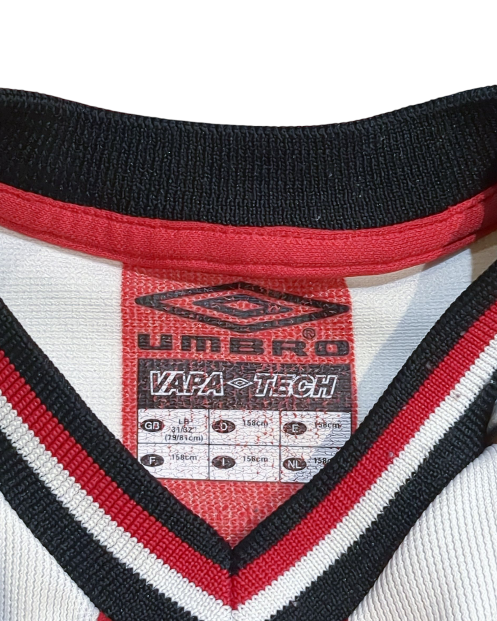 2001-02 Olympiakos Umbro Home Shirt #30 Alexandris - (L.Boys)