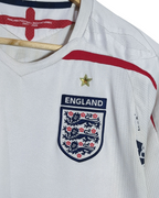 2007-09 England Umbro Home Shirt #9 Rooney - (M)