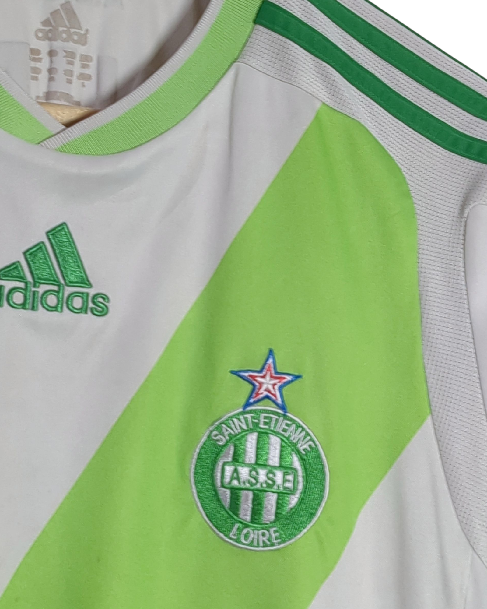 2009-10 Saint Etienne Adidas Away Shirt #29 Riviere - (XL.Boys)