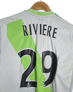 2009-10 Saint Etienne Adidas Away Shirt #29 Riviere - (XL.Boys)