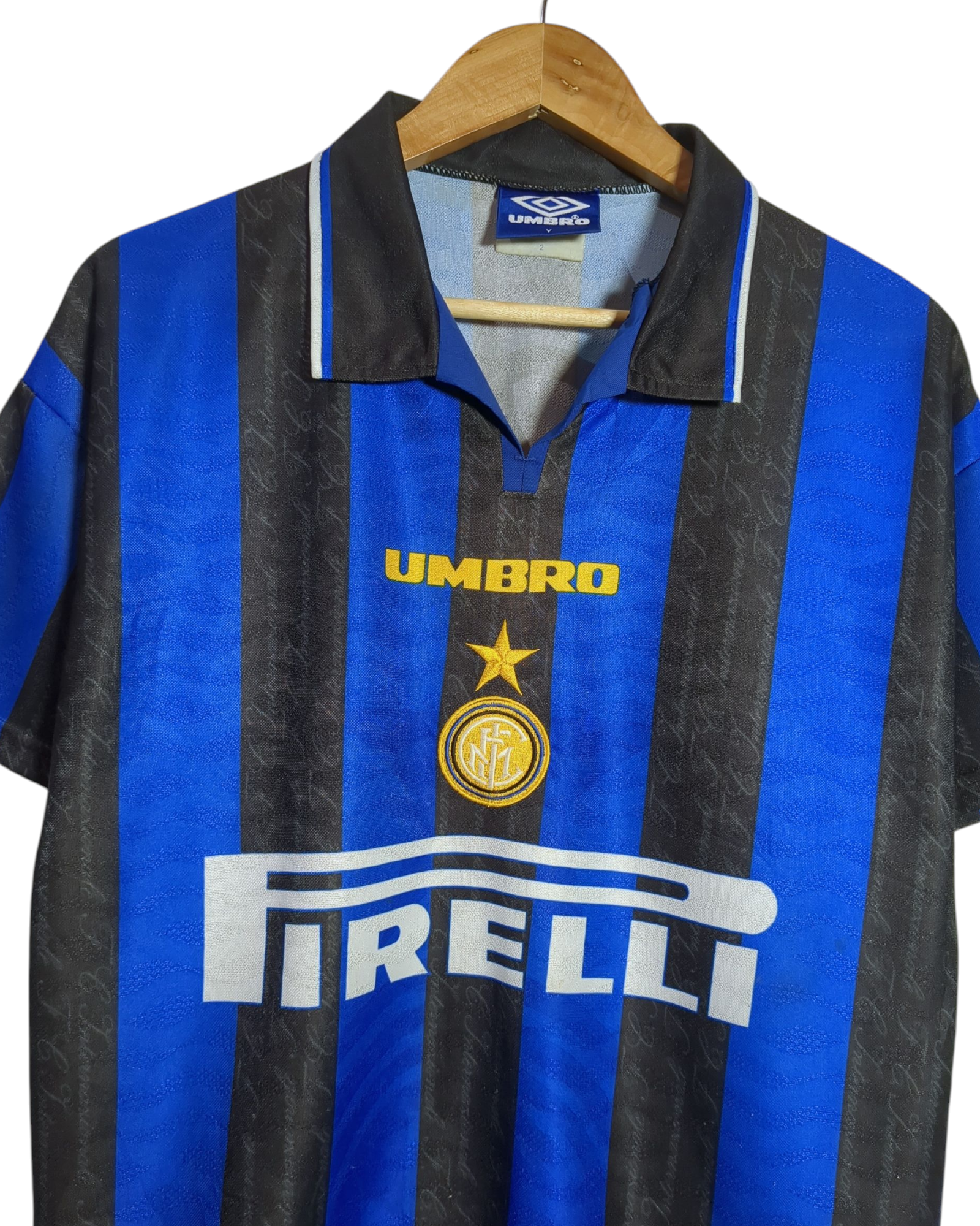 1996-97 Inter Milan Umbro Home Shirt - (Y)