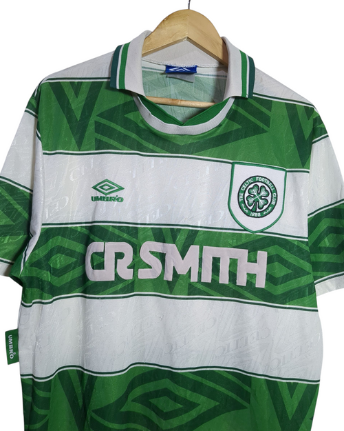 1993-95 Celtic Umbro Home Shirt - (L)