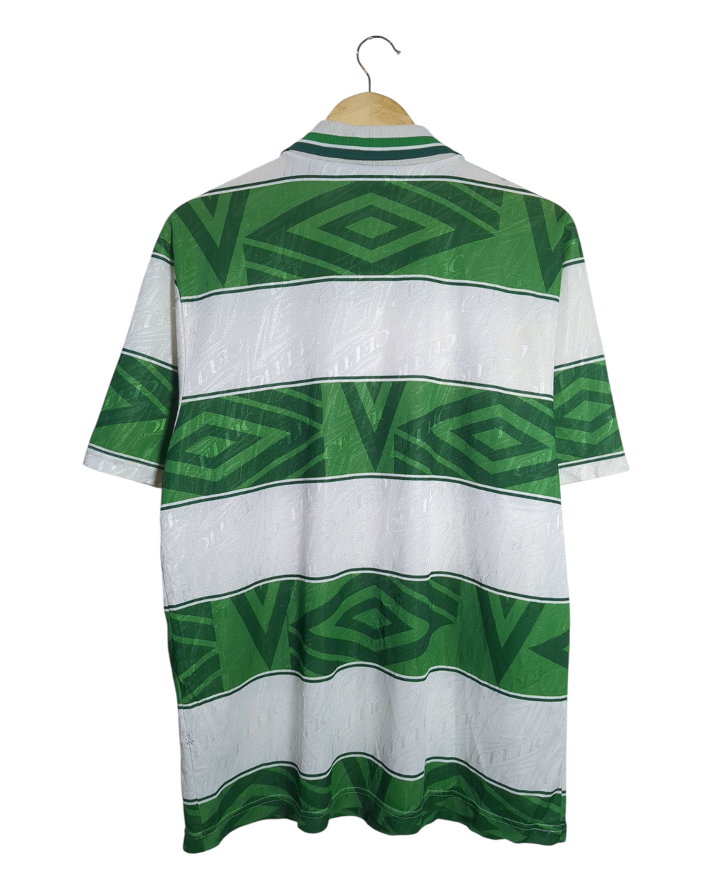 1993-95 Celtic Umbro Home Shirt - (L)