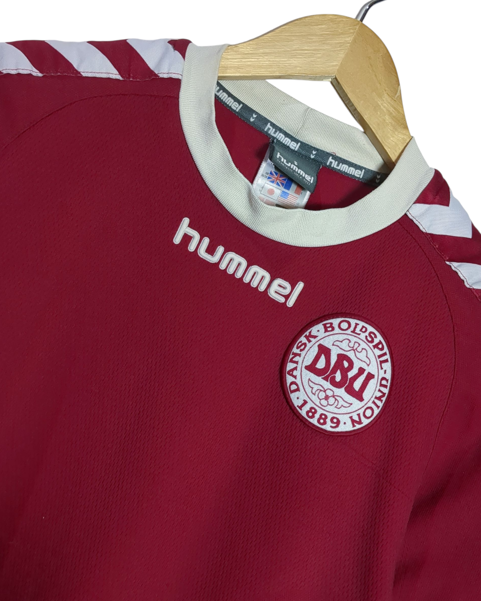 2002-03 Denmark Hummel Home Shirt - (M)