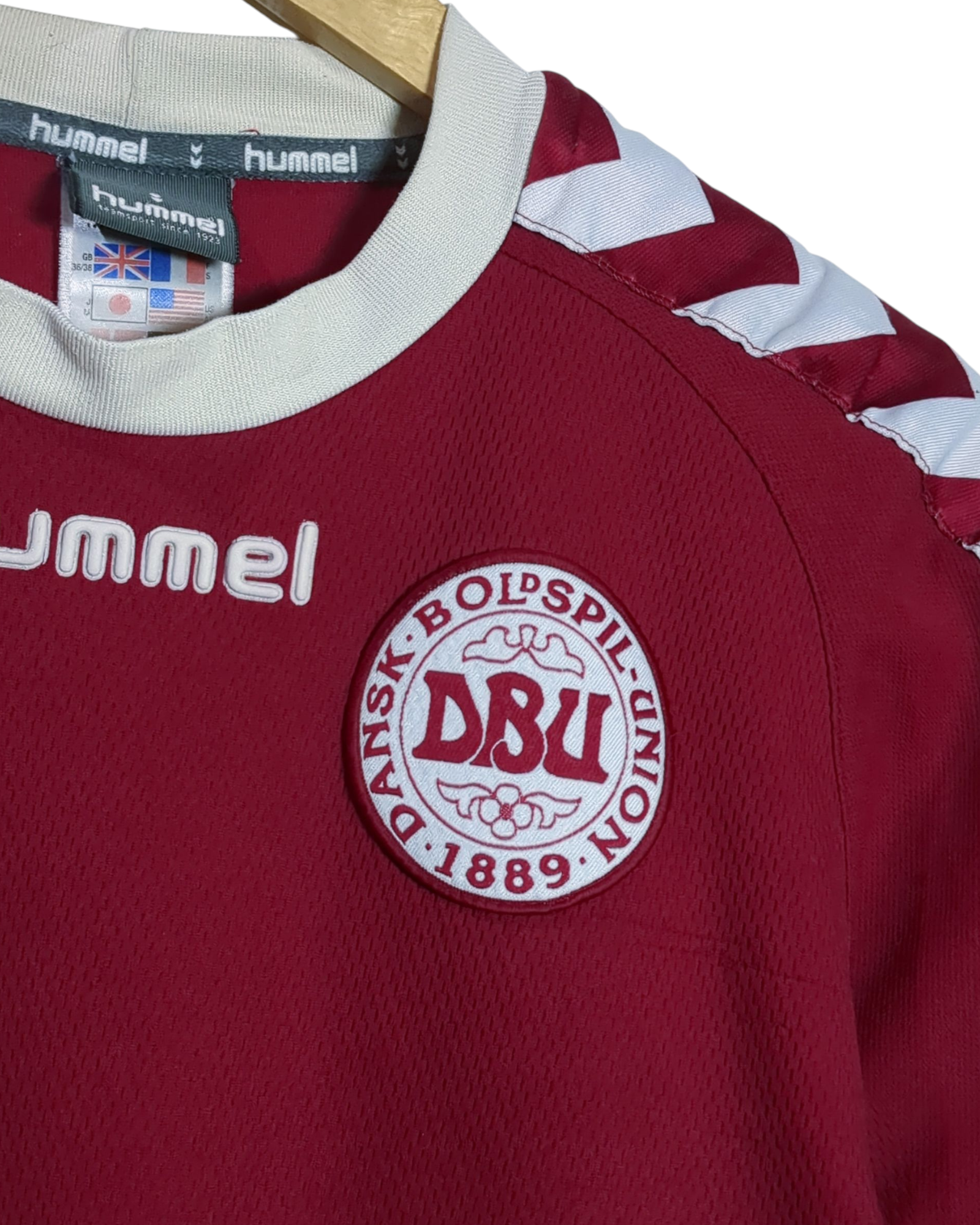 2002-03 Denmark Hummel Home Shirt - (M)