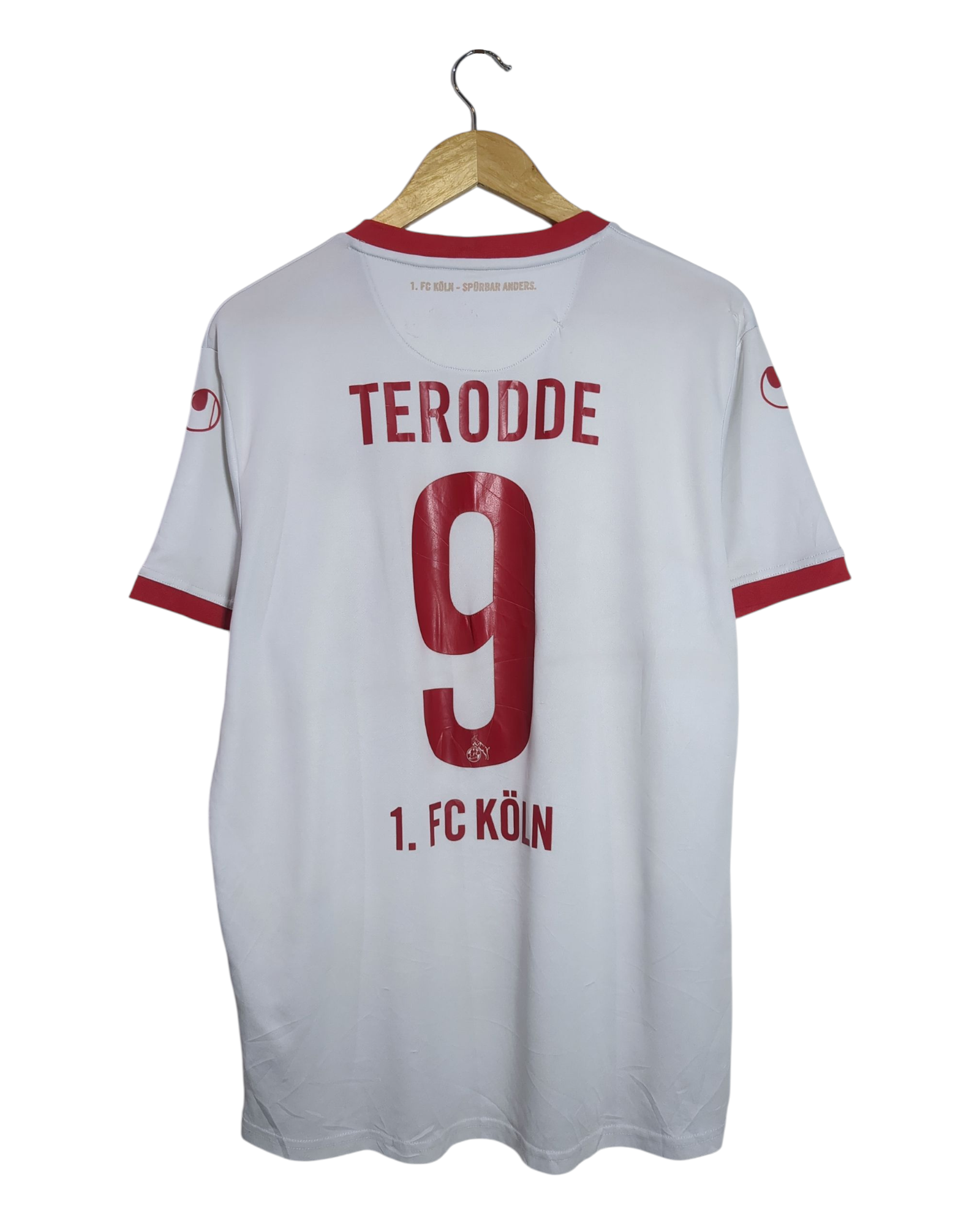 2018-19 FC Koln Uhlsport Home Shirt #9 Terodde - (L)
