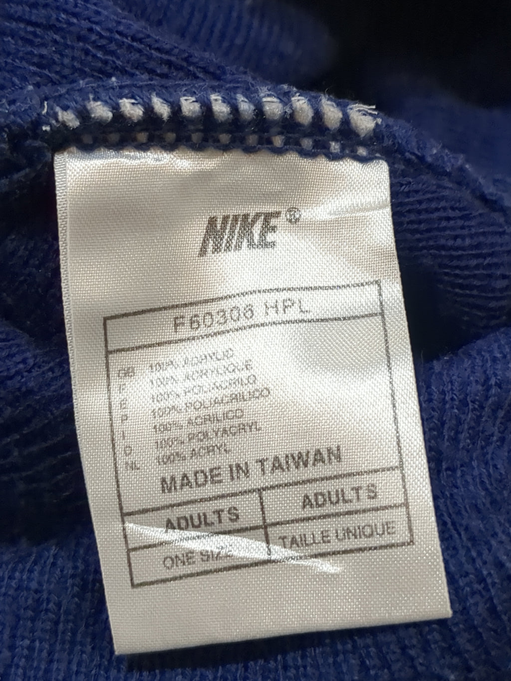 Nike 90s Swoosh Logo Beanie