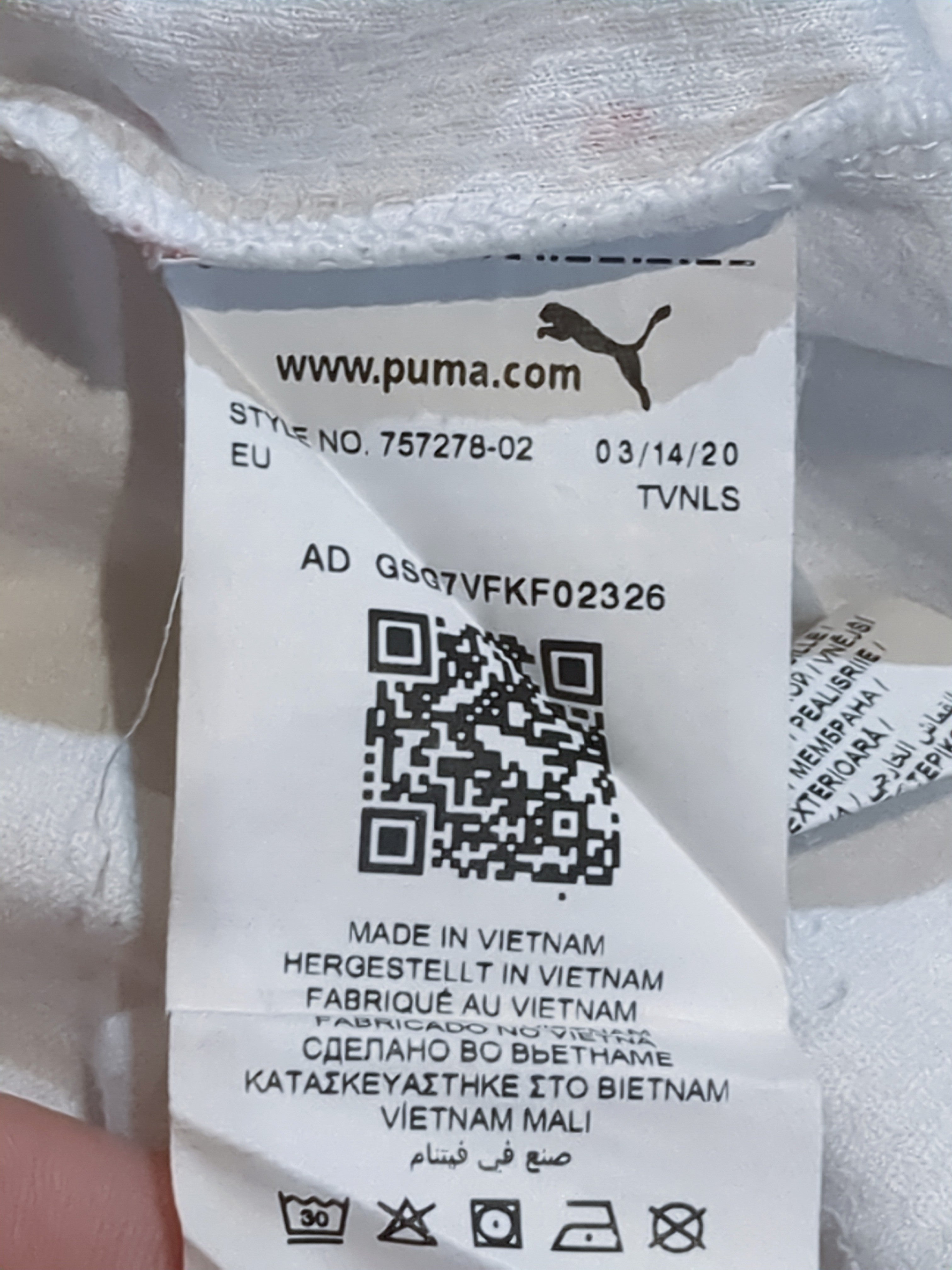 2020-21 AC Milan Puma Away Shirt - (S)