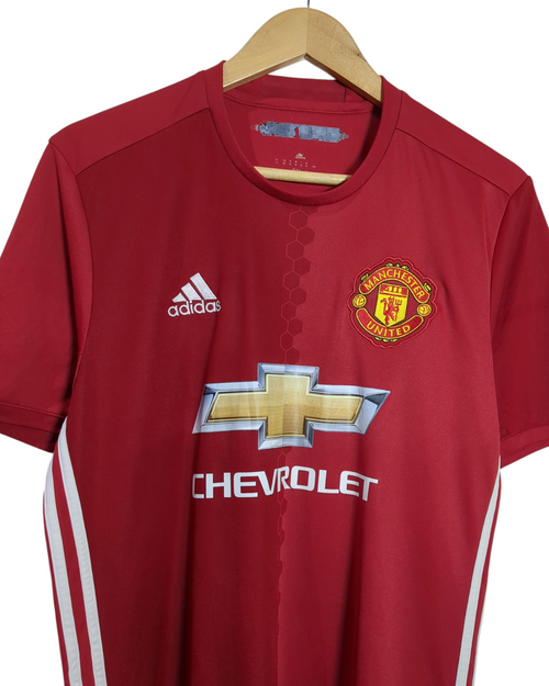 2016-17 Manchester United Adidas Home Shirt - (M)