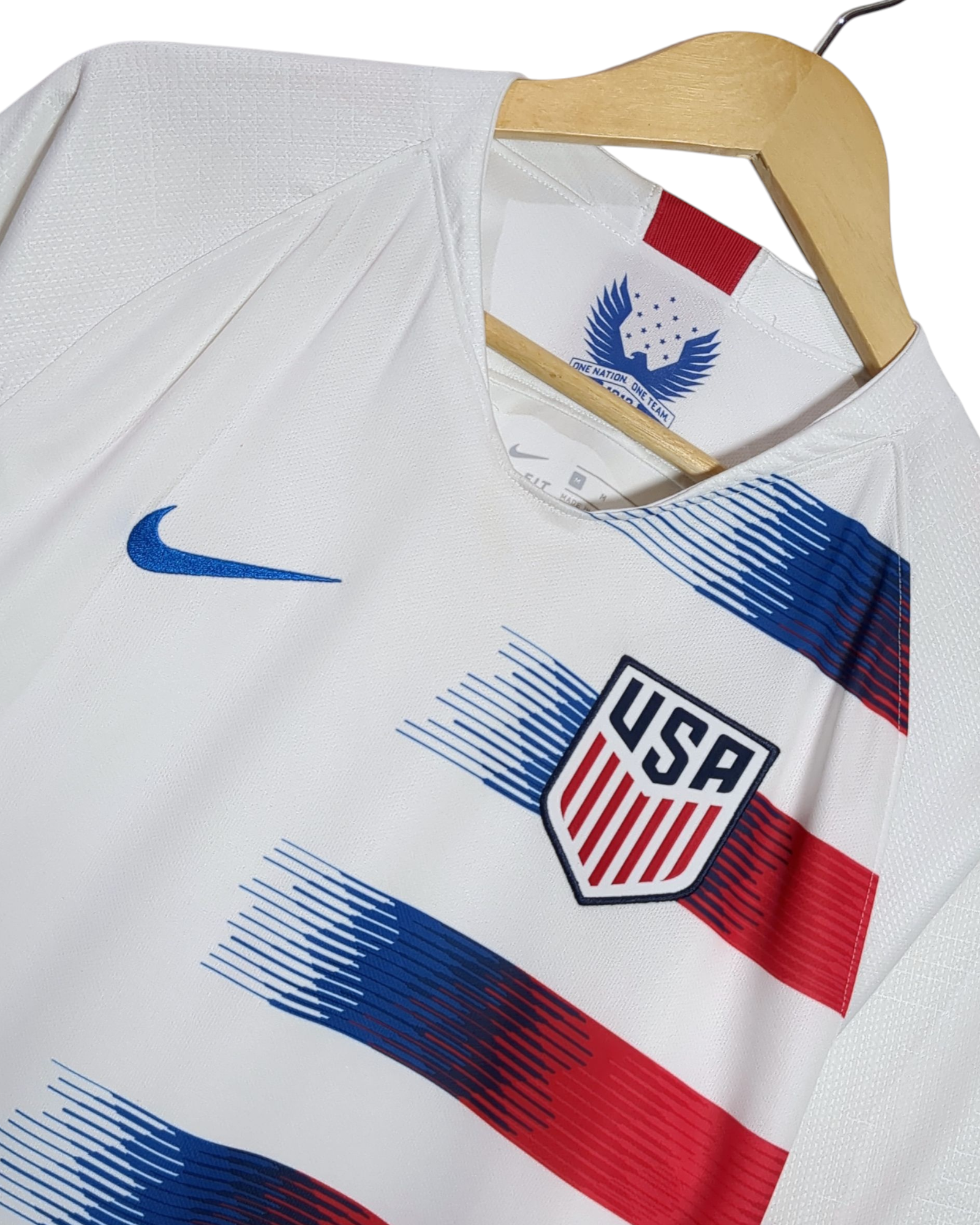 2018-20 USA Nike Home Shirt - (M)