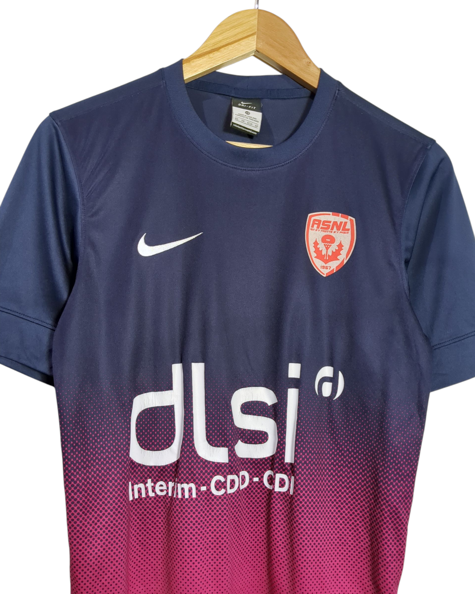 2013-14 AS Nancy Nike Away Shirt - (S)