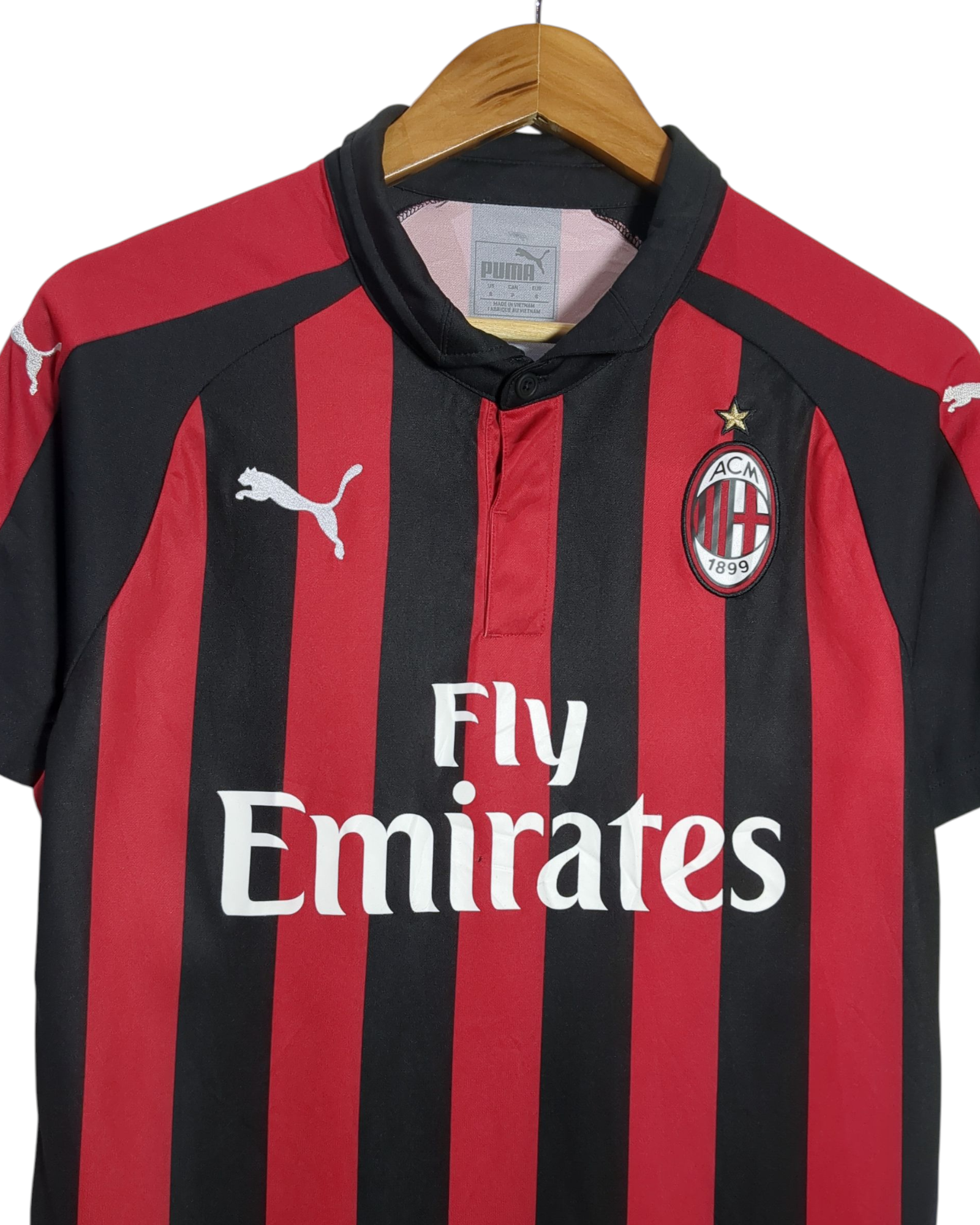 2018-19 AC Milan Puma Home Shirt - (S)