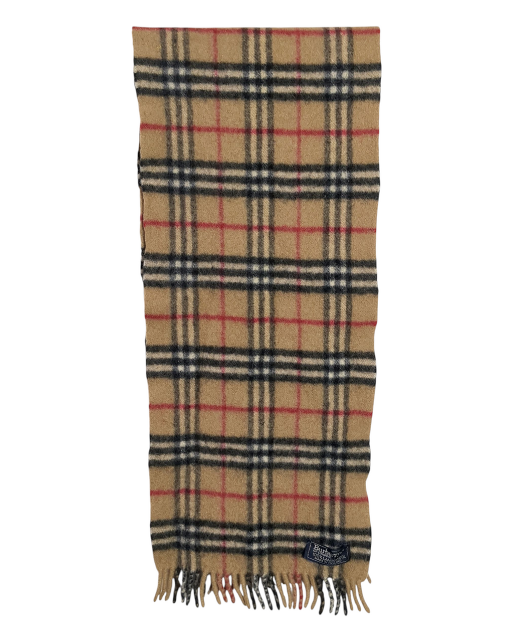 Burberry Check Lambswool Scarf