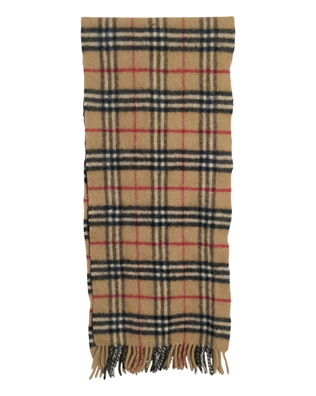 Burberry Check Lambswool Scarf