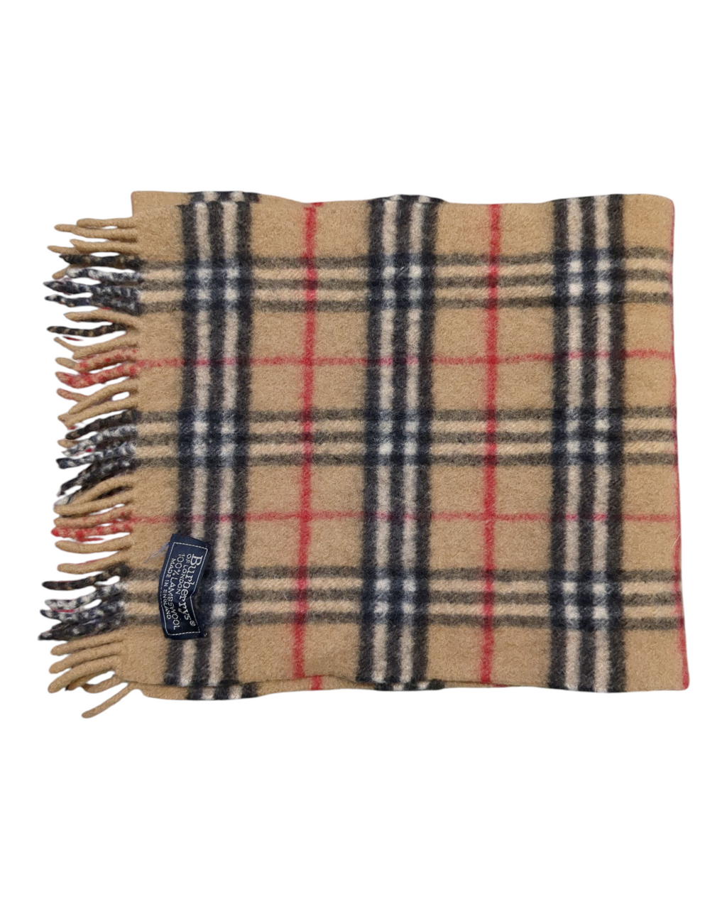Burberry Check Lambswool Scarf