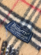 Burberry Check Lambswool Scarf