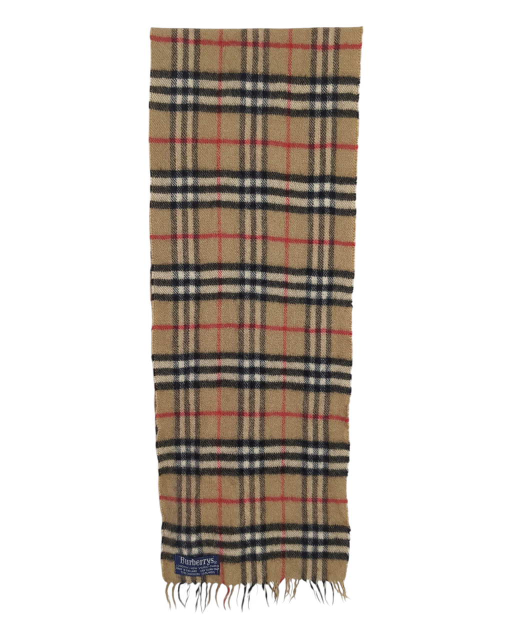 Burberry Check Cashmere Scarf