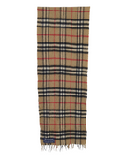 Burberry Check Cashmere Scarf