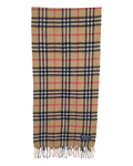 Burberry Check Cashmere Scarf