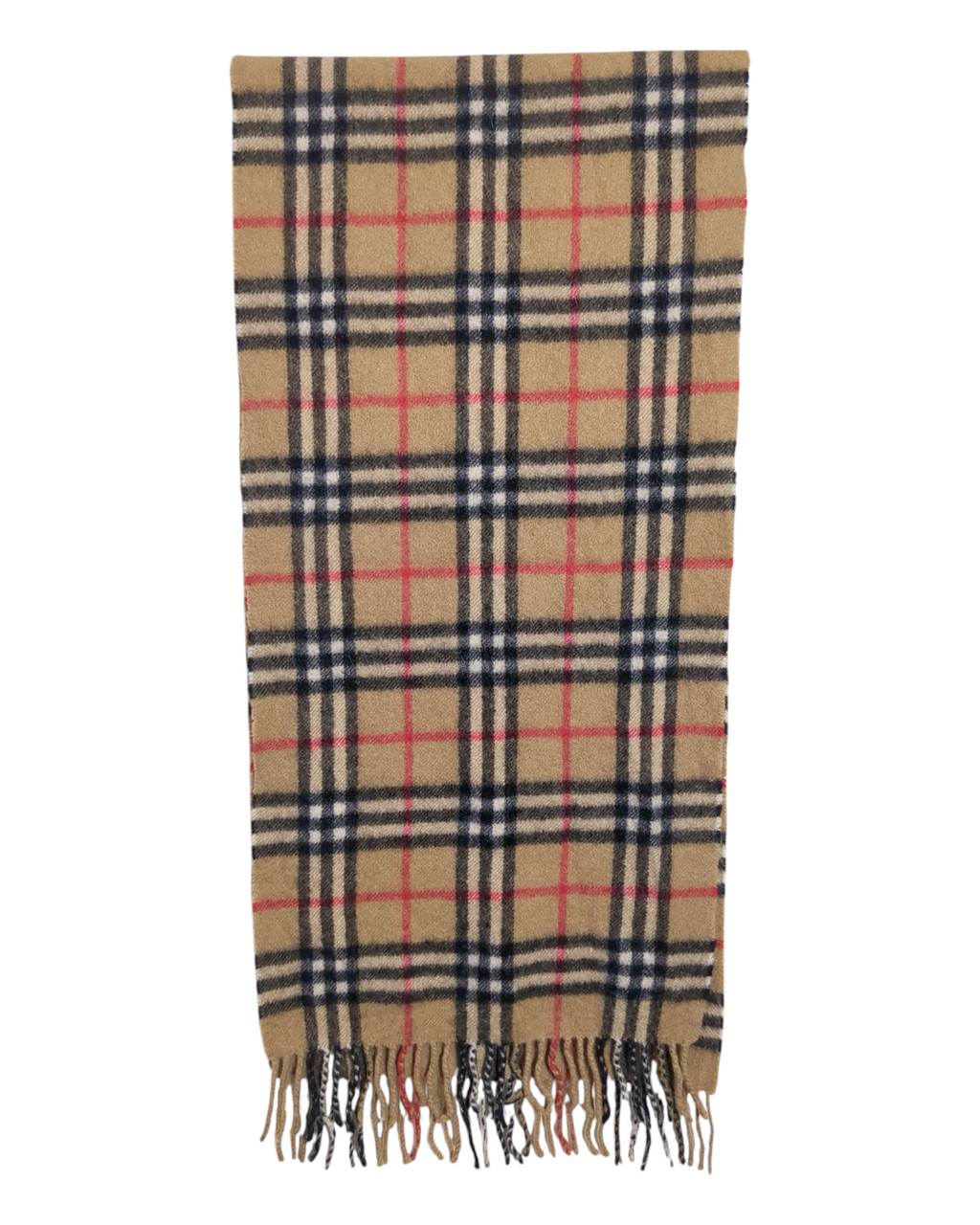 Burberry Check Cashmere Scarf