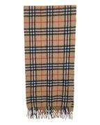 Burberry Check Cashmere Scarf