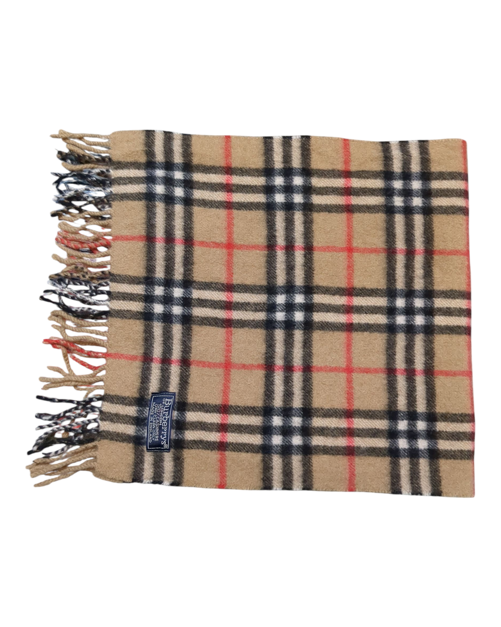 Burberry Check Cashmere Scarf