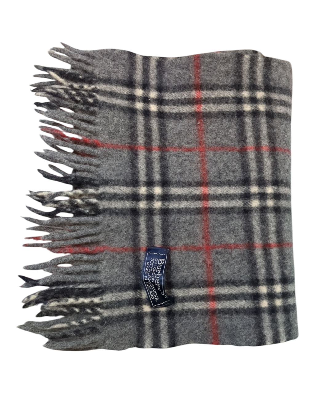 Burberry Check Lambswool Scarf