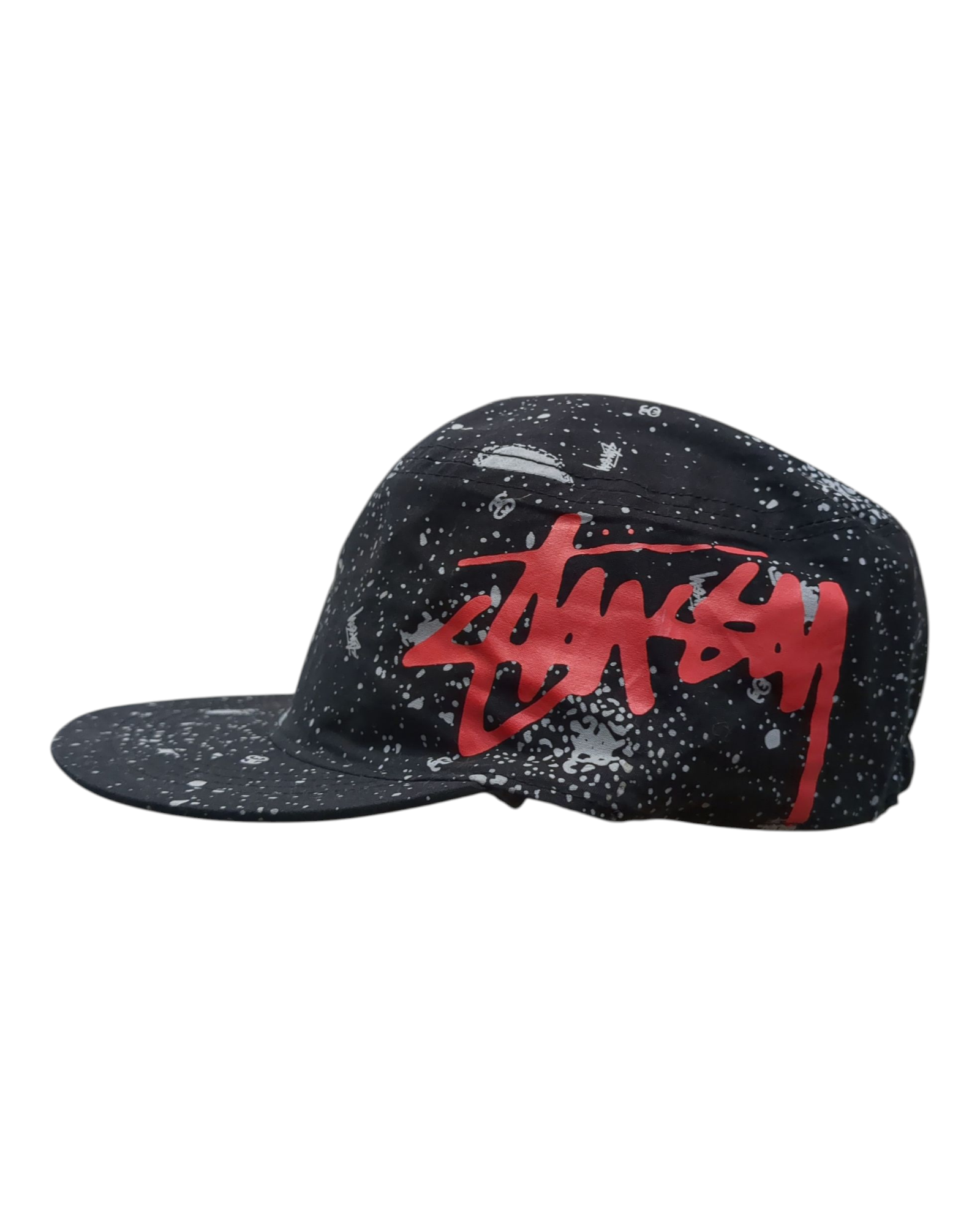 Stussy 00s Splatter Snapback Hat