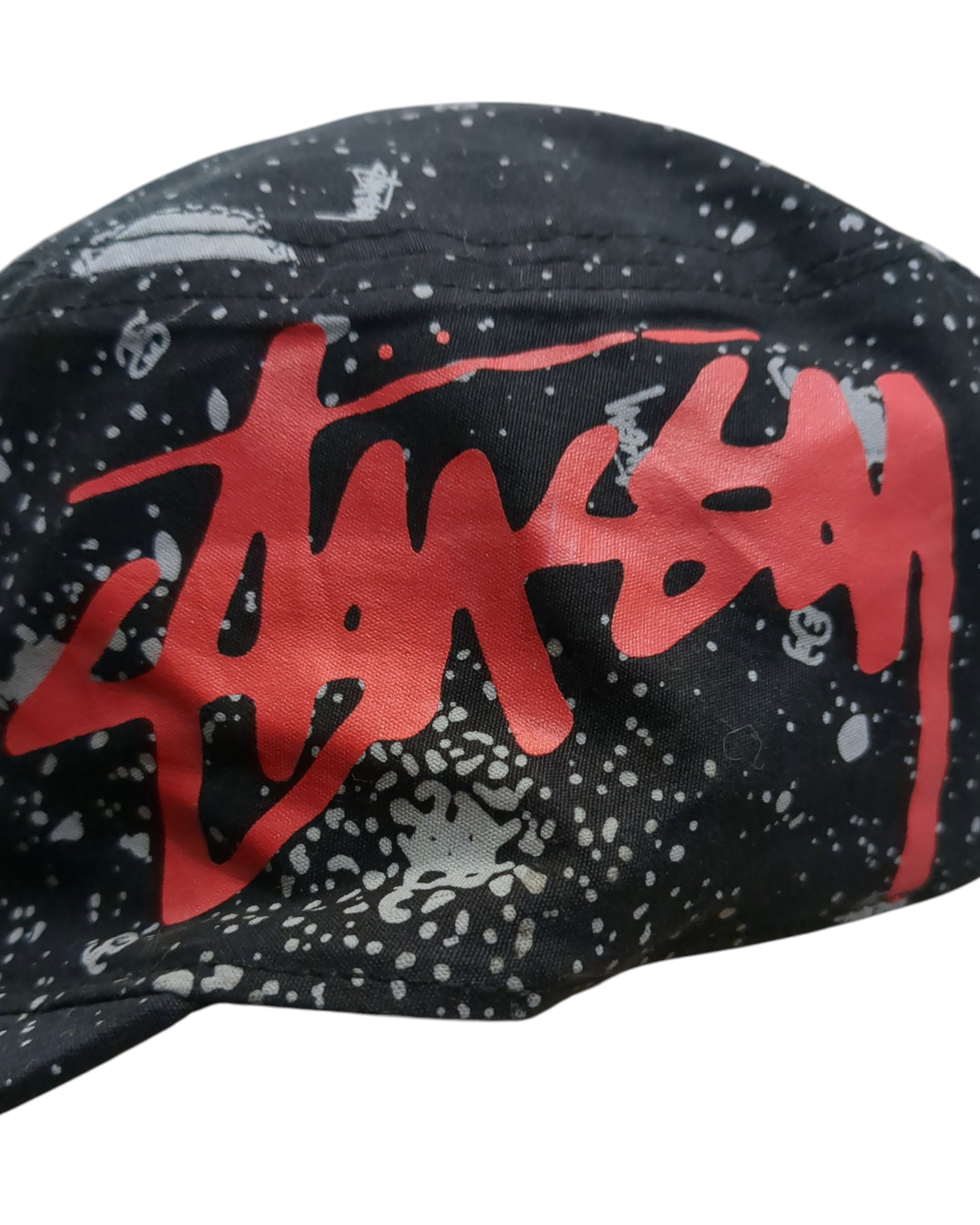 Stussy 00s Splatter Snapback Hat