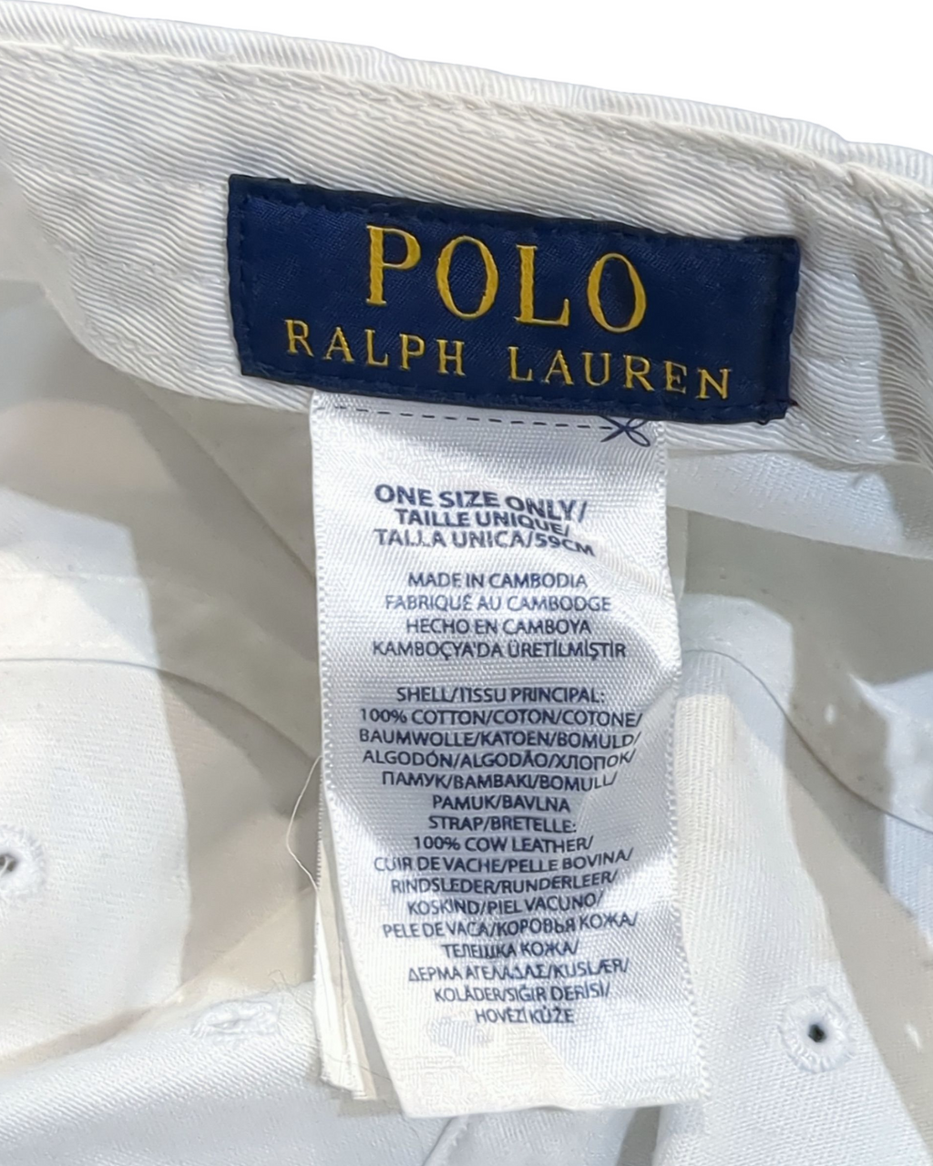 Ralph Lauren Big Pony Chino Cap