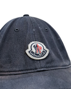 Moncler Distressed Logo Cap