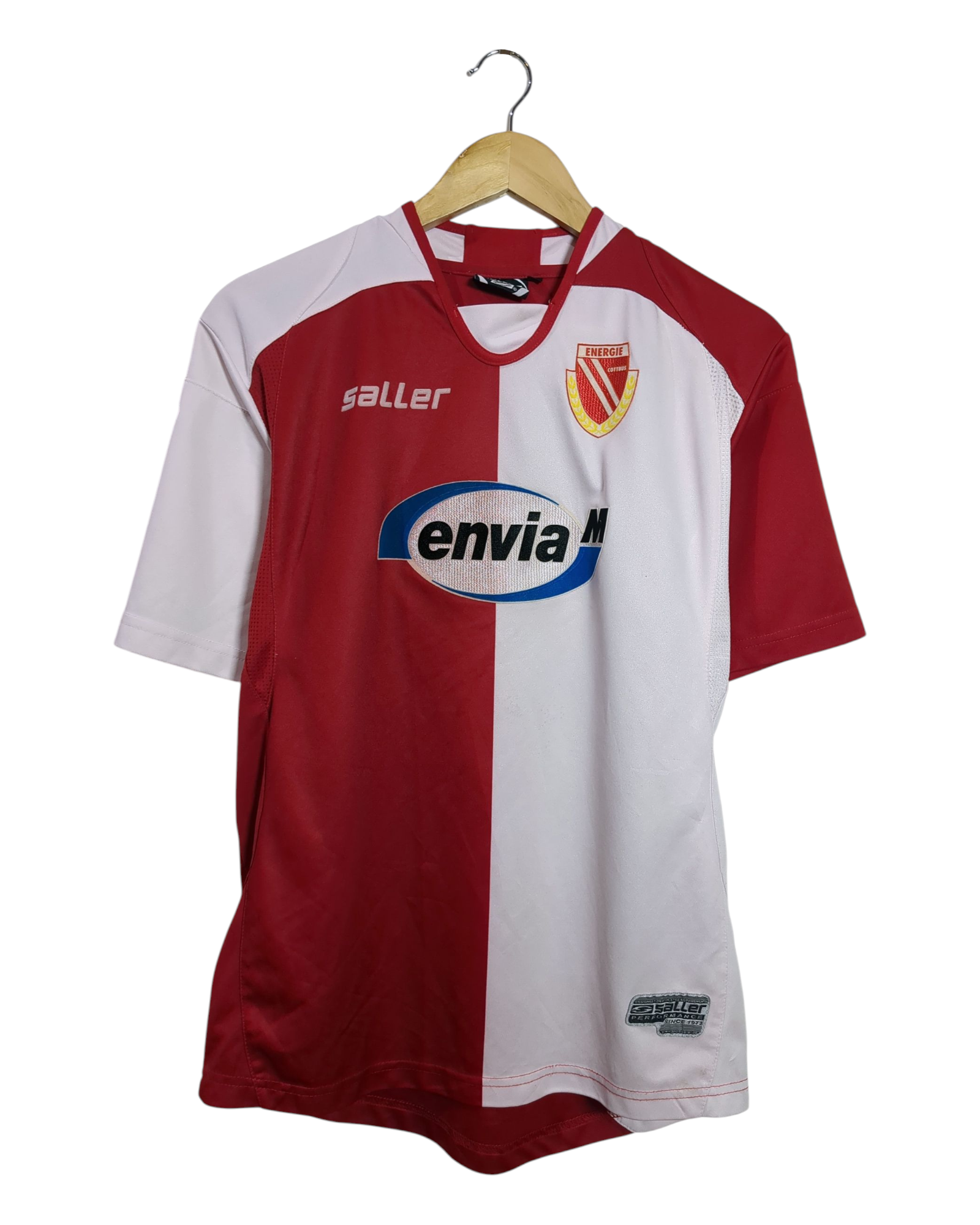 2008-09 Energie Cottbus Saller Home Shirt #14 - (M)