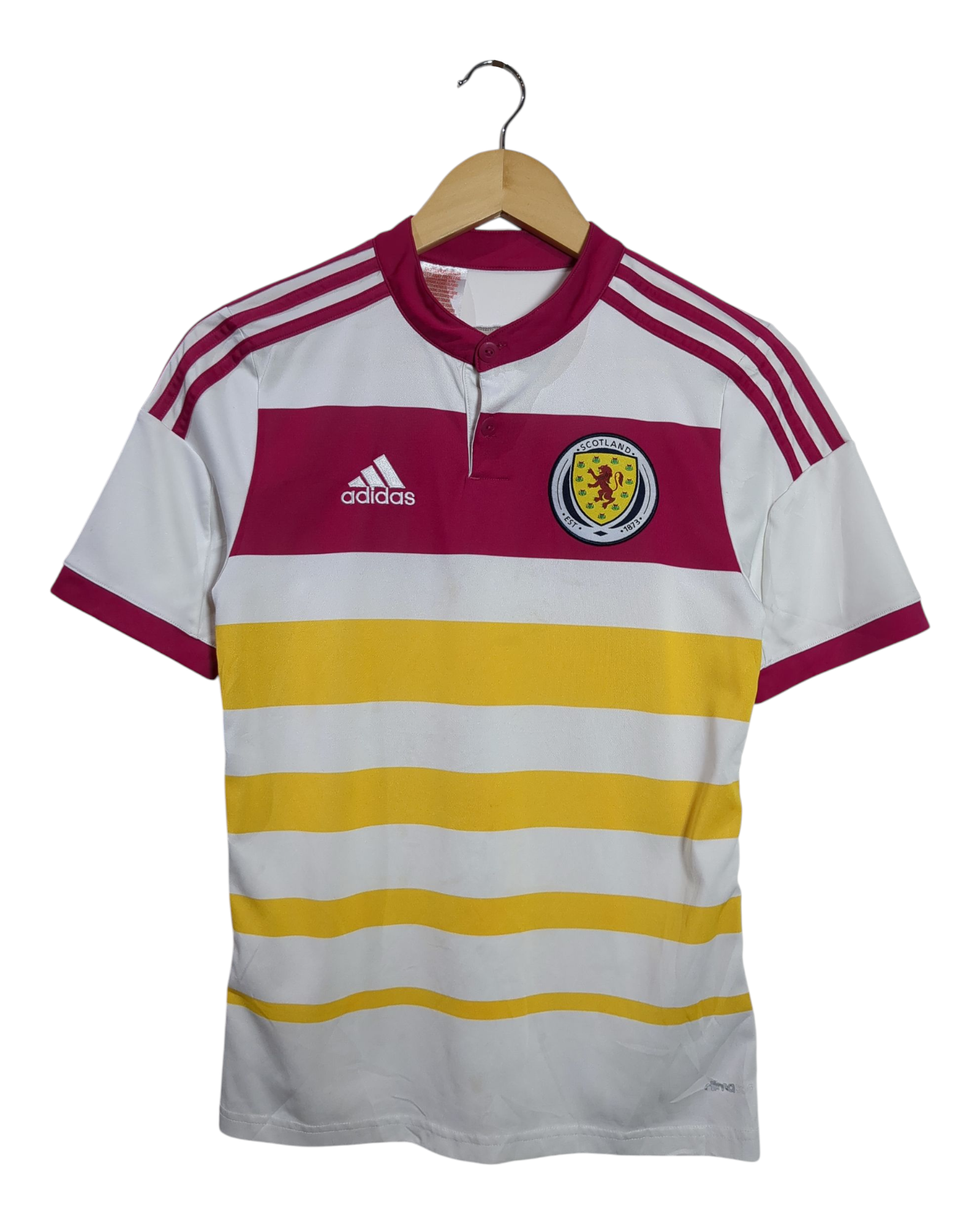 2014-15 Scotland Adidas Away Shirt - (L.Boys)