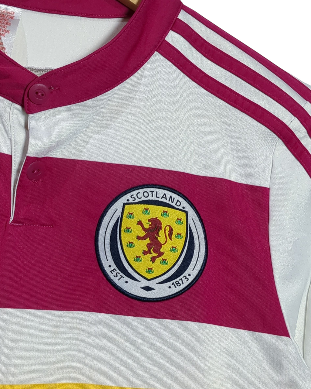 2014-15 Scotland Adidas Away Shirt - (L.Boys)