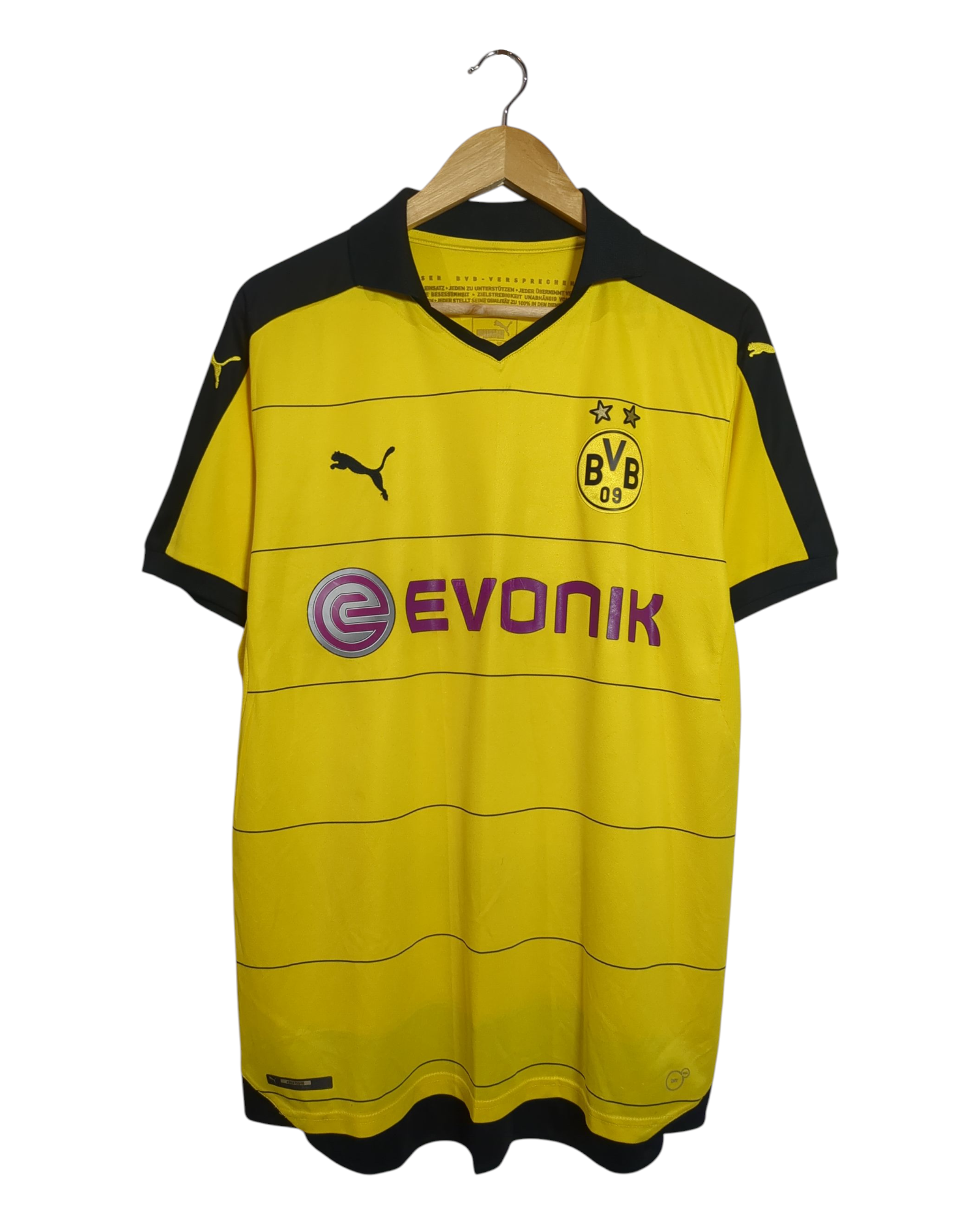 2015-16 Borussia Dortmund Puma Home Shirt - (L)