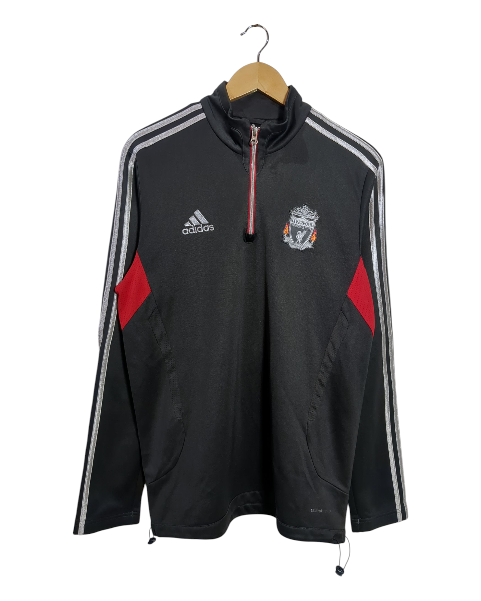 2011-12 Liverpool Adidas 1/4 Zip Drill Top - (M)