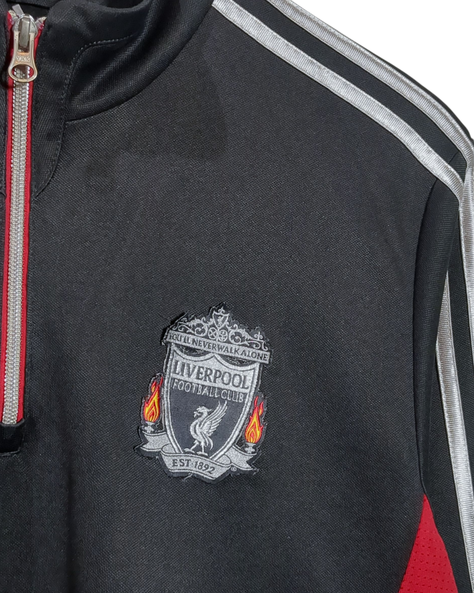 2011-12 Liverpool Adidas 1/4 Zip Drill Top - (M)