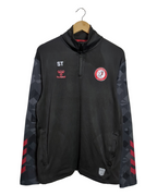 2020-21 Bristol City Hummel Player Issue 1/4 Zip Drill Top - (L)