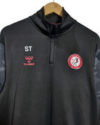 2020-21 Bristol City Hummel Player Issue 1/4 Zip Drill Top - (L)