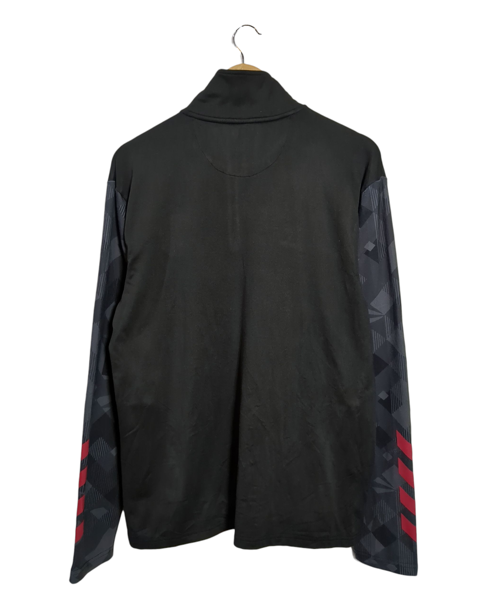 2020-21 Bristol City Hummel Player Issue 1/4 Zip Drill Top - (L)