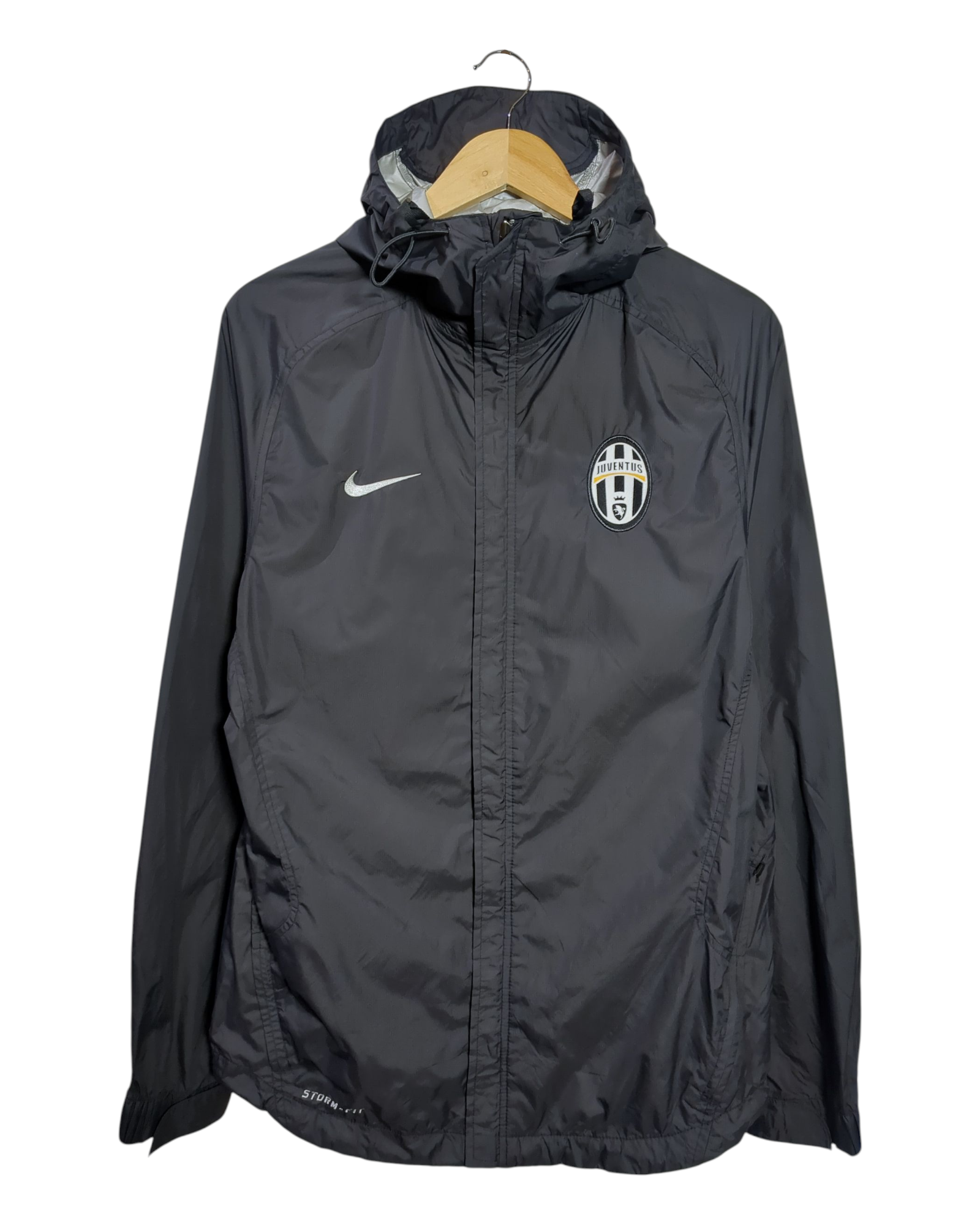 2010-11 Juventus Nike Hooded Rain Jacket - (M)