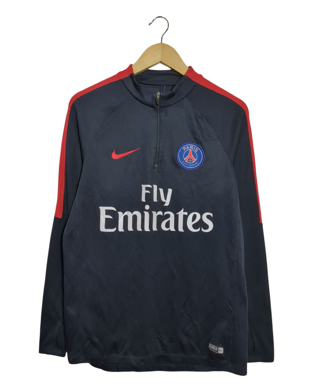 2016-17 PSG Nike 1/4 Zip Drill Top - (M)